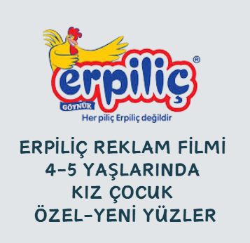 Erpiliç Reklam 4-5 Yaş Kız Çocuk