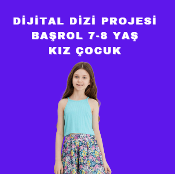 Dijital Dizi 8 Yaş Kız Çocuk Sunum