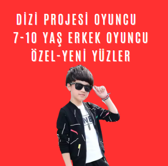 Dizi Projesi Oyuncu sunum LŞ 7-10 Yaş Erkek Oyuncu Sunum ÖZel-Yeni Yüzler